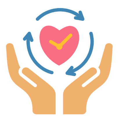 Icône représentant l'efficacité et la durabilité de la terre de diatomée.