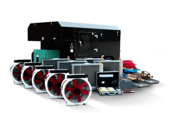 Moteur du canon à chaleur