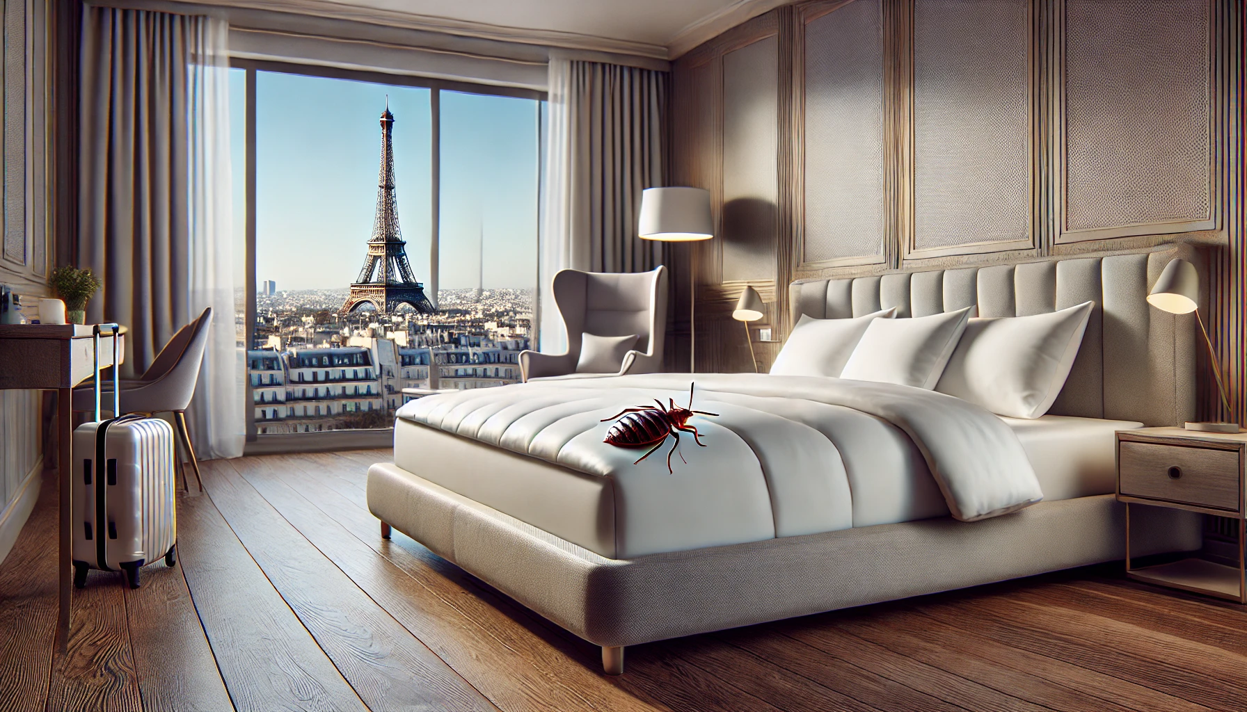 Punaise de lit Hôtel Paris : un sujet très sensible pour les professionnels du secteur !