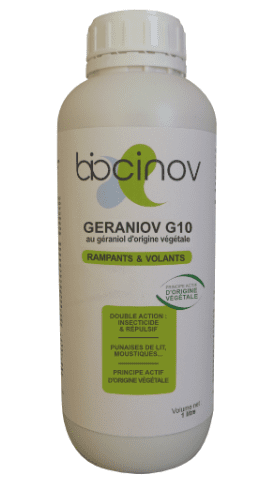 produit Geraniov pour punaise de lit